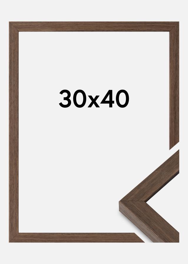 Πλαίσιο Hermes Ακρυλικό γυαλί Καρυδιά 30x40 cm