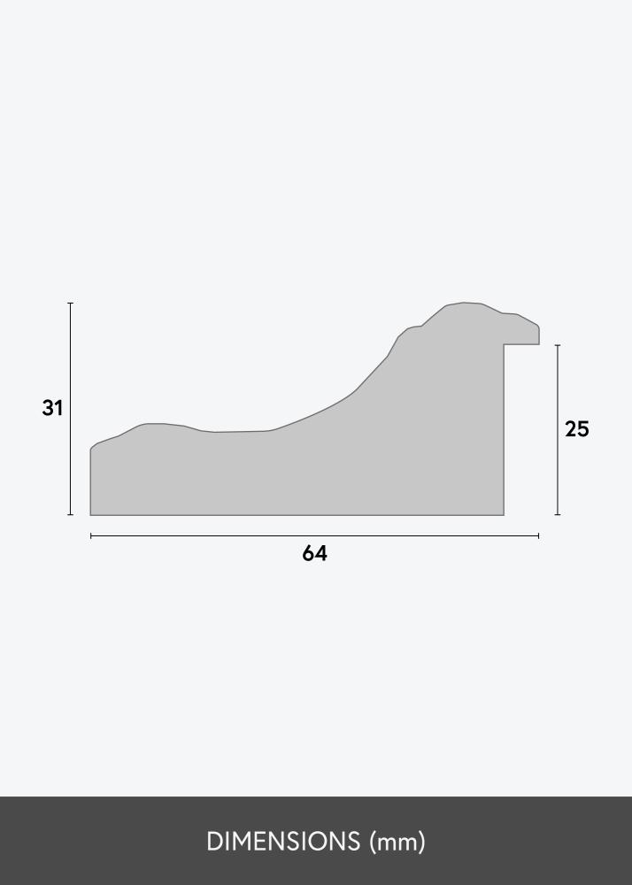 Πλαίσιο Hampshire Χρυσός - Επιλογή μεγέθους