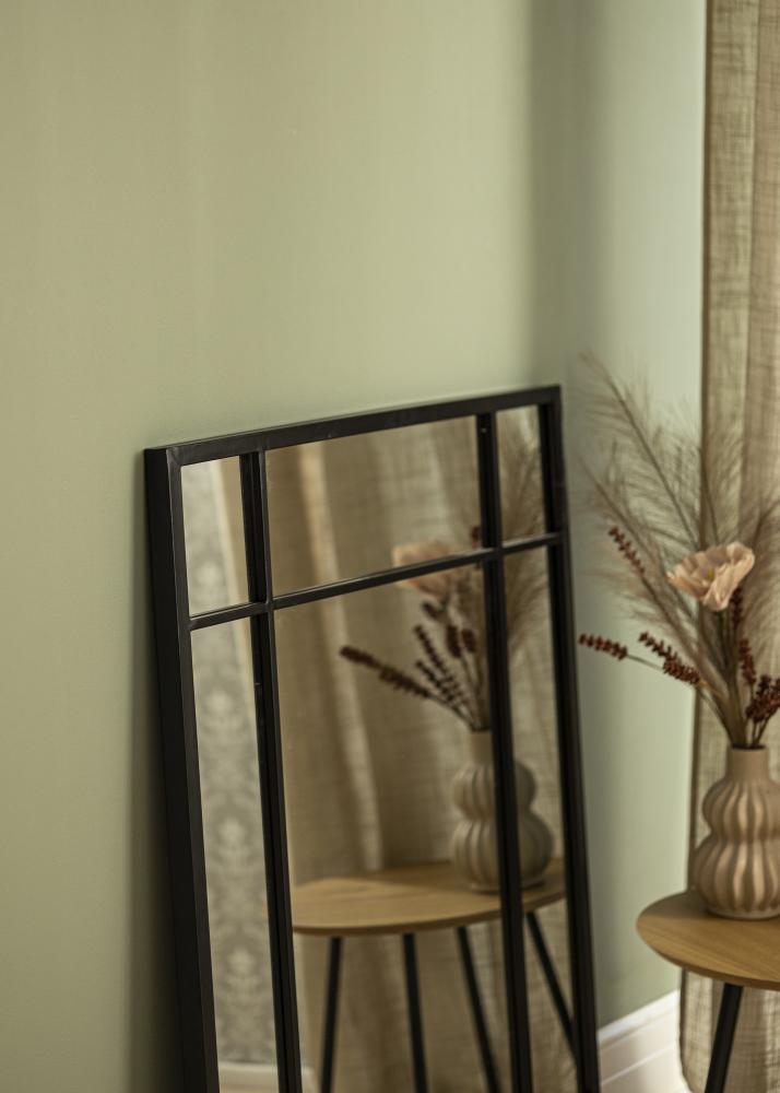Καθρέφτης Window Μαύρος 70x100 cm