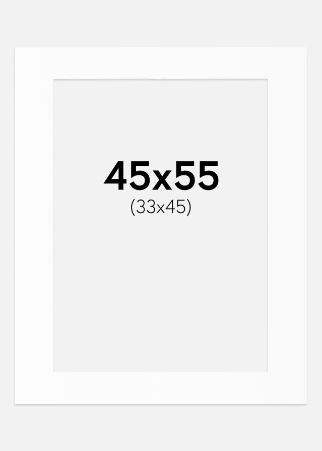 Πασπαρτού Λευκό Πρότυπο (Λευκός Πυρήνας) 45x55 cm (33x45)