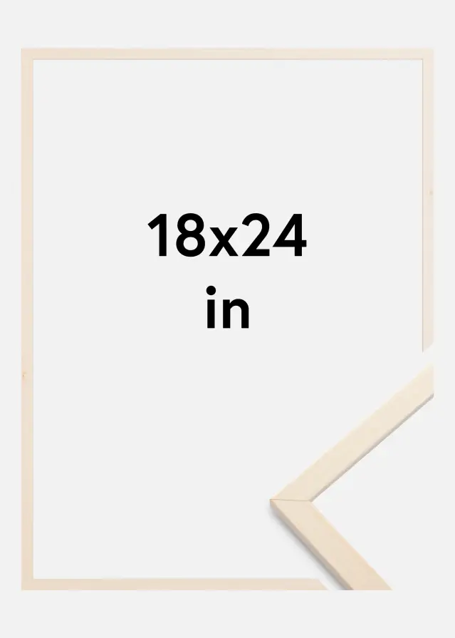 Πλαίσιο Edsbyn Ακρυλικό γυαλί Σφένδαμος 18x24 inches (45,72x60,96 cm)