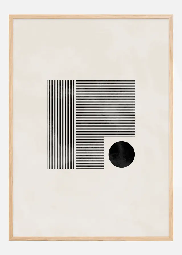 Minimalist square Αφίσα