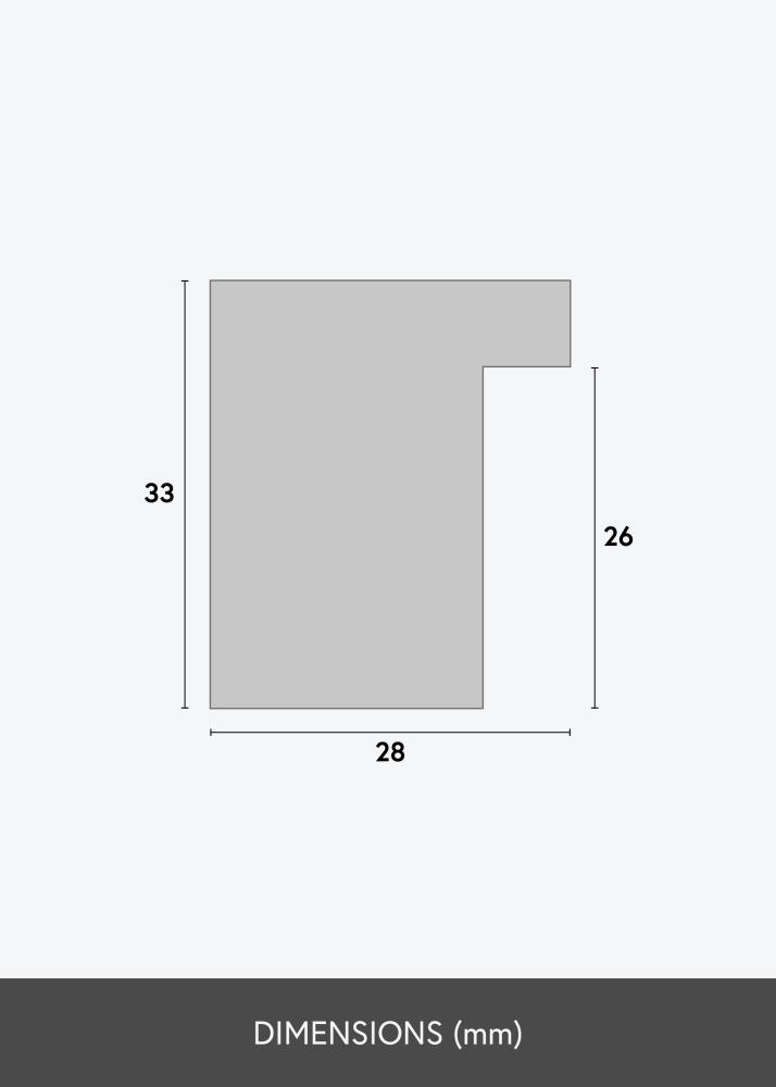 Πλαίσιο Cotswold Ακρυλικό γυαλί Γκρι 30x30 cm