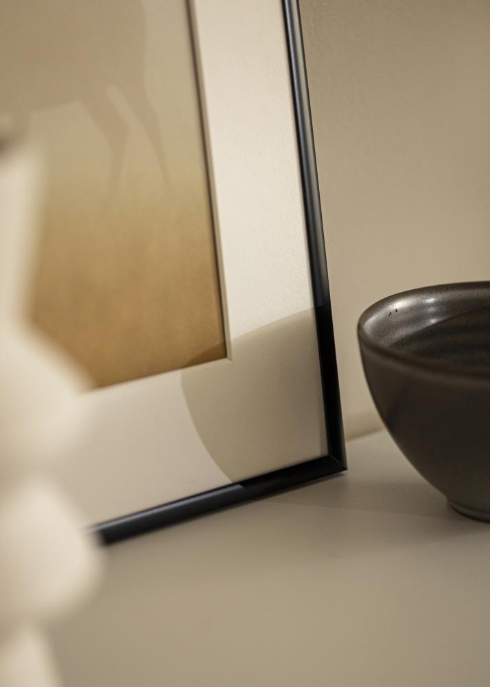 Πλαίσιο New Lifestyle Ακρυλικό γυαλί Ματ Μαύρο 40x70 cm