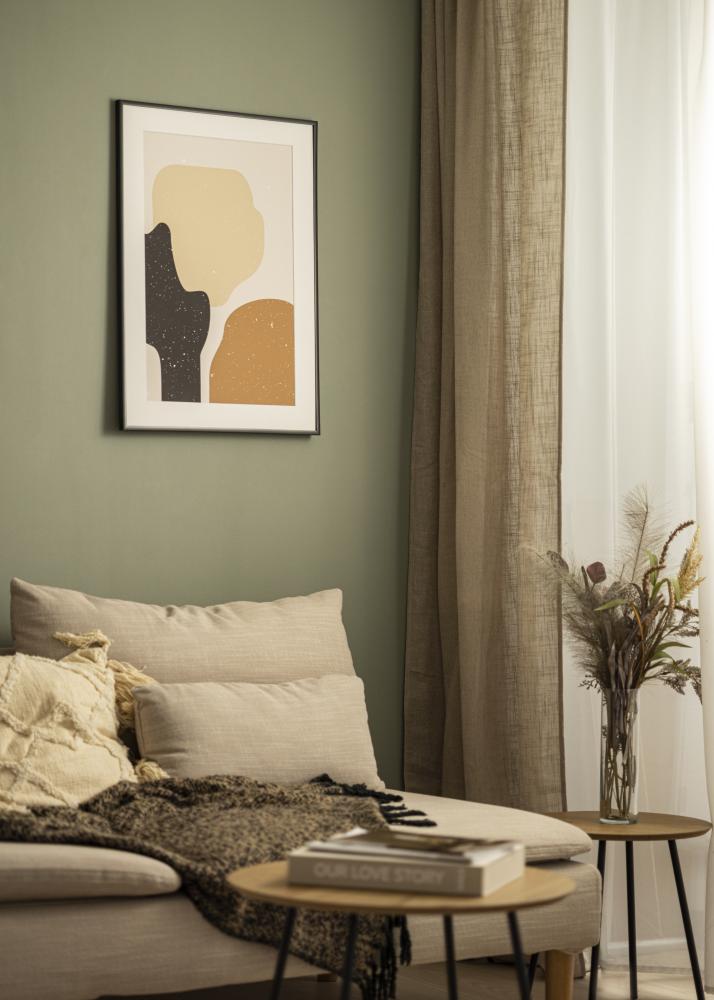 Πλαίσιο New Lifestyle Ακρυλικό γυαλί Ματ Μαύρο 40x70 cm