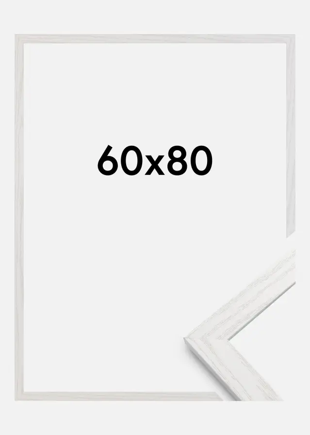 Πλαίσιο Κομψός Ακρυλικό γυαλί White Oak 60x80 cm