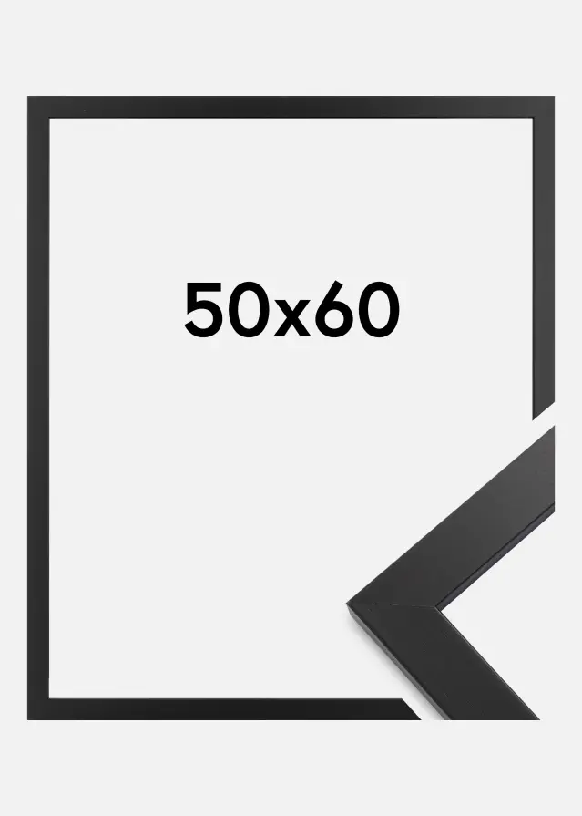 Πλαίσιο Black Wood Ακρυλικό γυαλί 50x60 cm