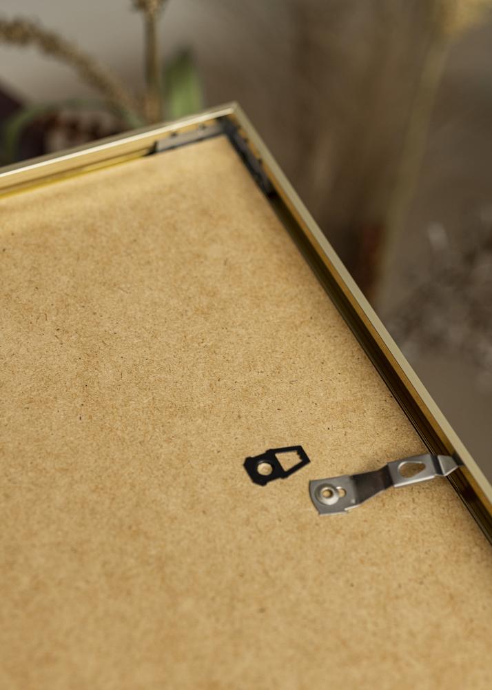 Πλαίσιο Αλουμίνιο Ακρυλικό γυαλί Λαμπερός Χρυσός 21x29,7 cm (A4)