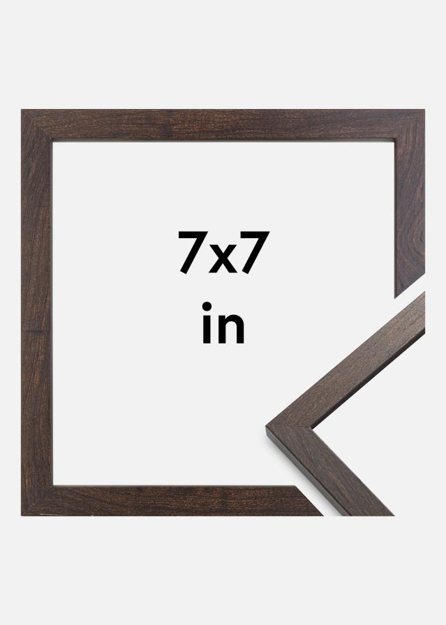 Πλαίσιο Trendy Ακρυλικό γυαλί Καρυδιά 7x7 inches (17,8x17,8 cm)