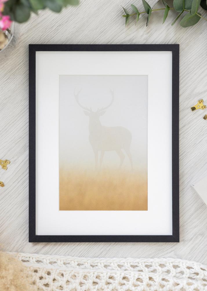 Πλαίσιο Trendy Ακρυλικό γυαλί Μαύρος 7x22 cm