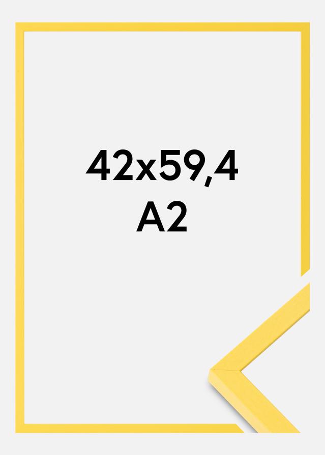 Colorful Ακρυλικό γυαλί Κίτρινο 42x59,4 cm (A2)