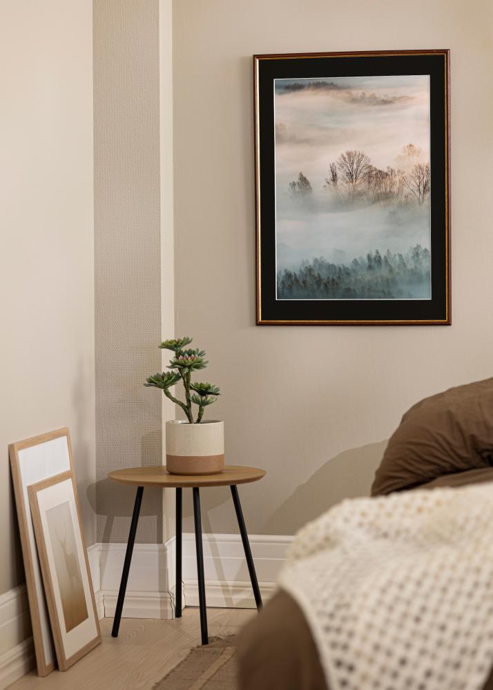 Πλαίσιο Horndal Καφέ 35x50 cm - Πασπαρτού Μαύρος 24x30 cm