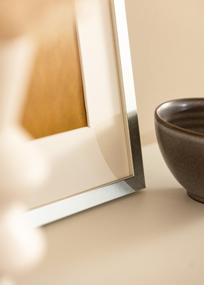 Πλαίσιο Minerva Ακρυλικό γυαλί Ασημί 50x60 cm