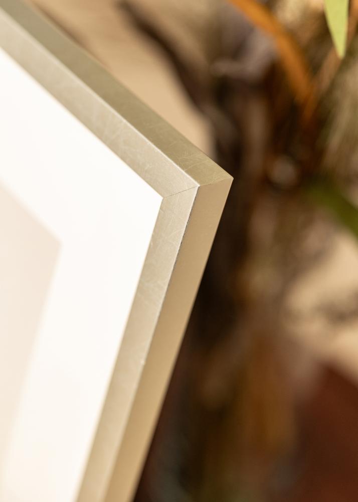 Πλαίσιο Minerva Ακρυλικό γυαλί Ασημί 50x60 cm