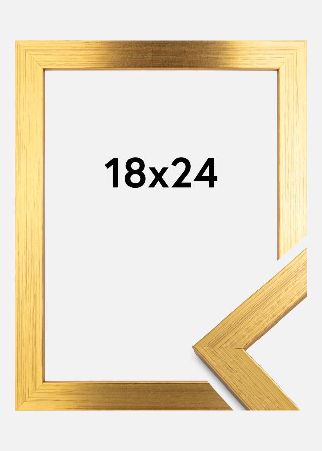 Πλαίσιο Gold Wood 18x24 cm