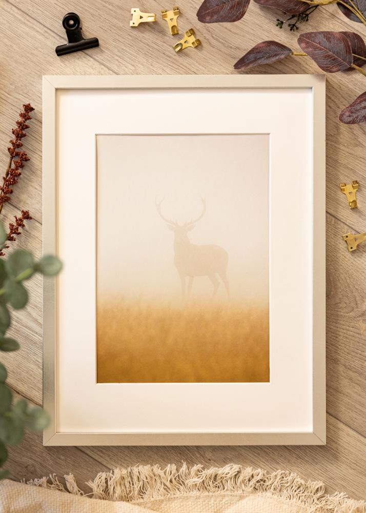 Πλαίσιο Minerva Ακρυλικό γυαλί Ασημί 50x60 cm