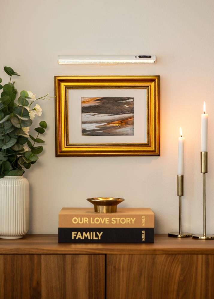 KAILA Φωτισμός Πίνακα με Μπαταρία 35 cm - Λευκό