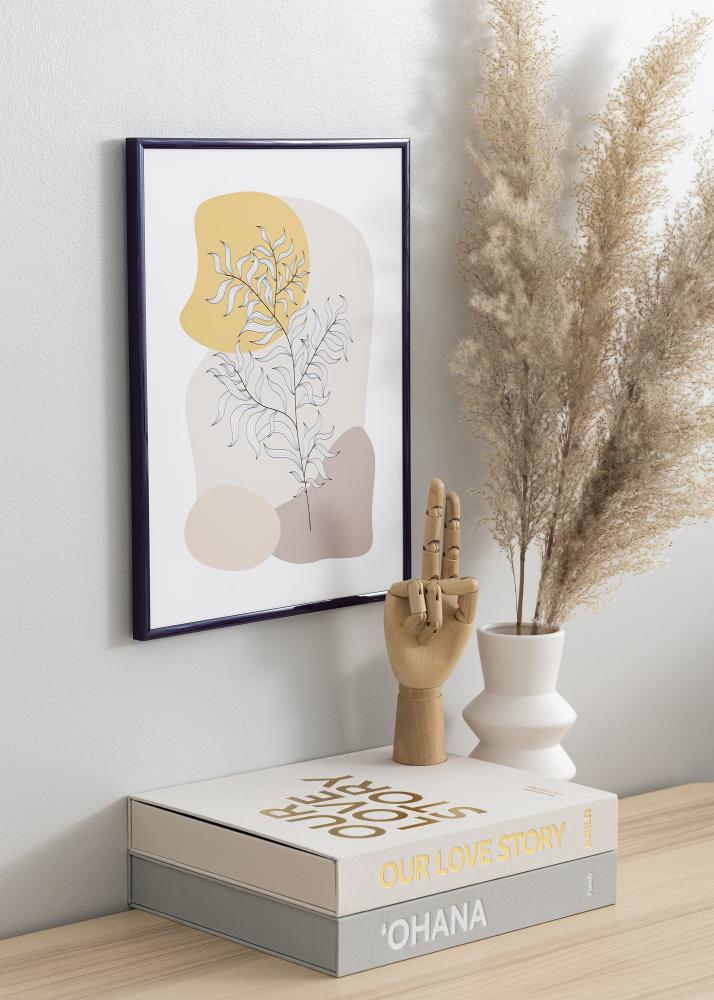 Πλαίσιο New Lifestyle Ακρυλικό γυαλί Σκούρο μωβ 50x70 cm