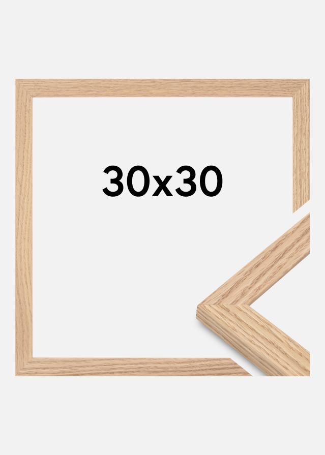 Πλαίσιο Tidlös Ακρυλικό γυαλί Μασίφ Δρυς 30x30 cm