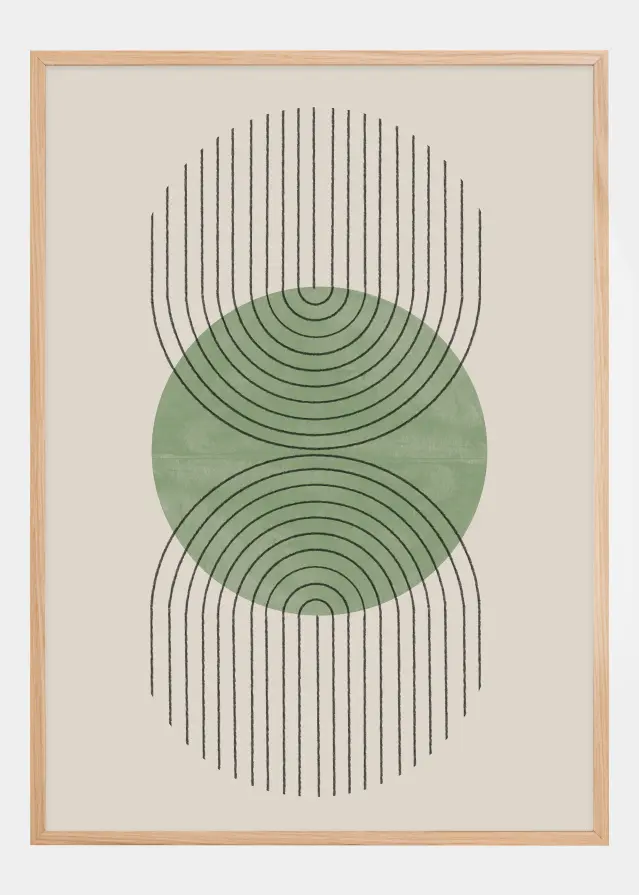 Perfect Point Green Αφίσα