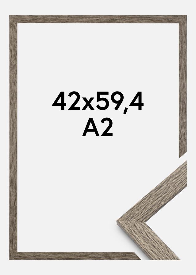 Πλαίσιο Κομψός Dark Grey Oak 42x59,4 cm (A2)