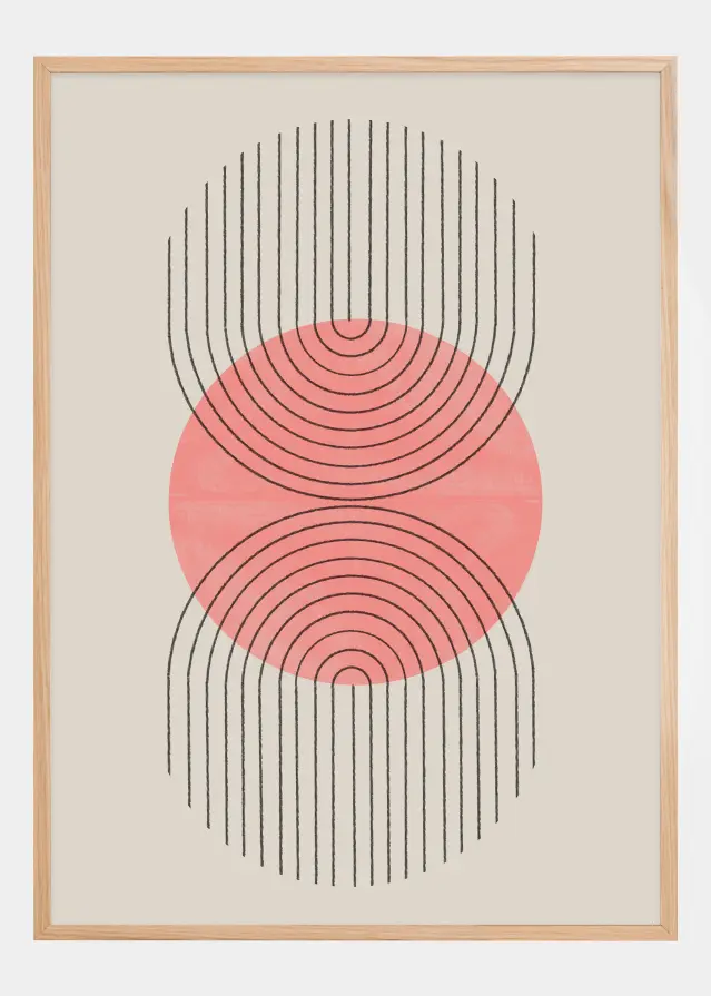 Perfect Point Peach Αφίσα