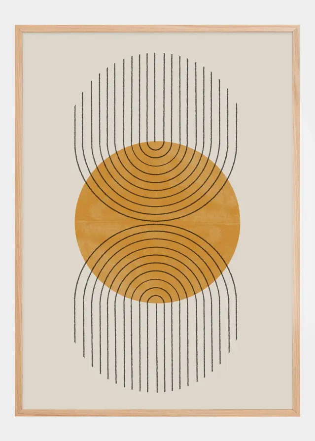 Perfect Point Yellow Αφίσα