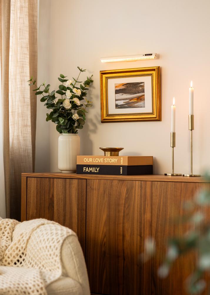 KAILA Φωτισμός Πίνακα με Μπαταρία 35 cm - Λευκό