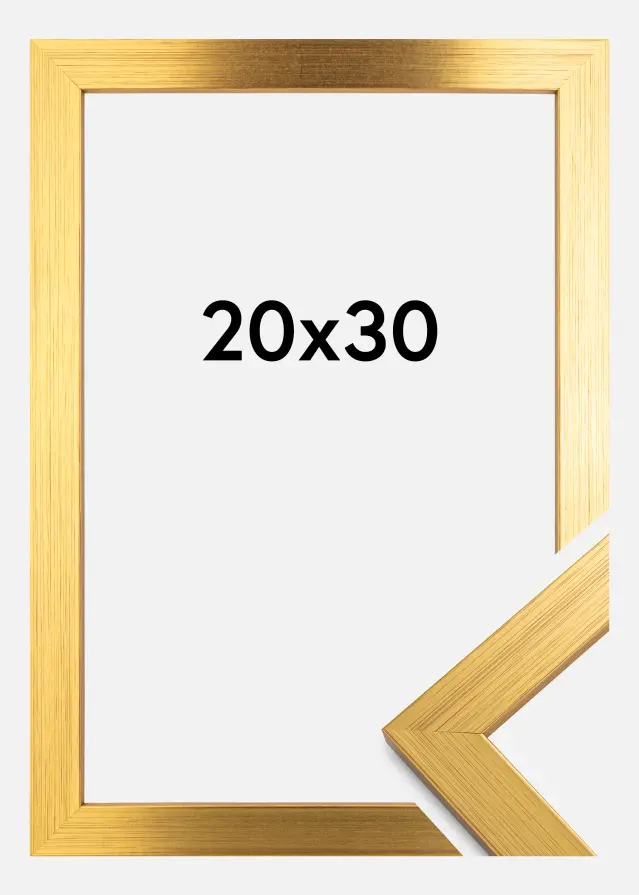 Πλαίσιο Gold Wood Ακρυλικό γυαλί 20x30 cm