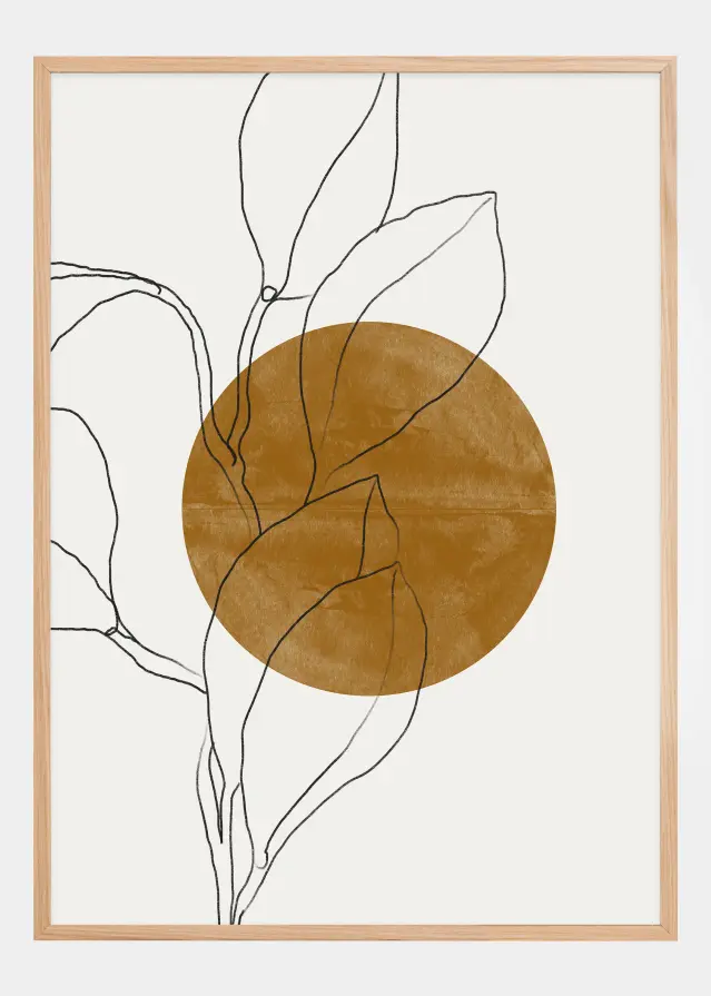 Plant and Sun Αφίσα