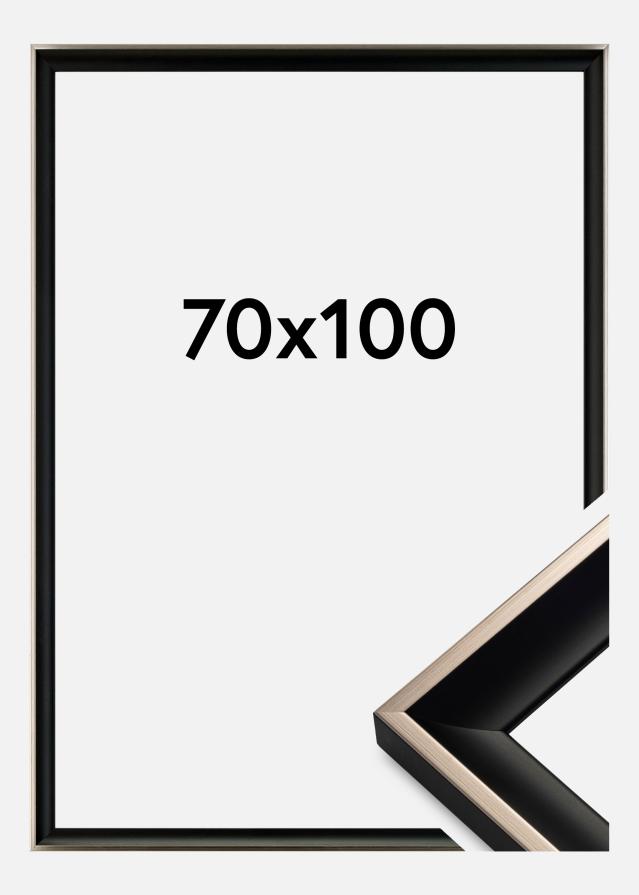 Πλαίσιο Öjaren Ακρυλικό γυαλί Μαύρο-ασημένιο 70x100 cm