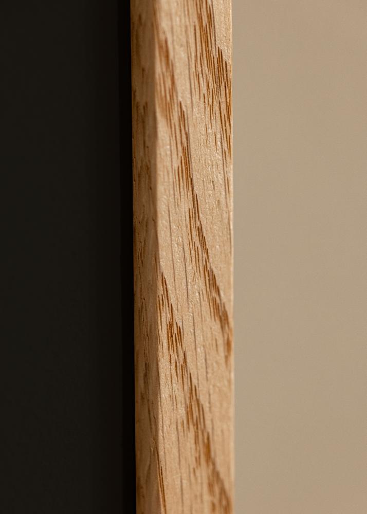 Πλαίσιο E-Line Δρυς 30x40 cm - Πασπαρτού Μαύρος 8x12 inches