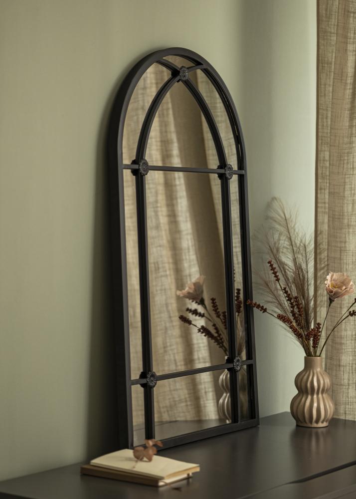 Καθρέφτης Fairytale Window Μαύρος 60x100 cm