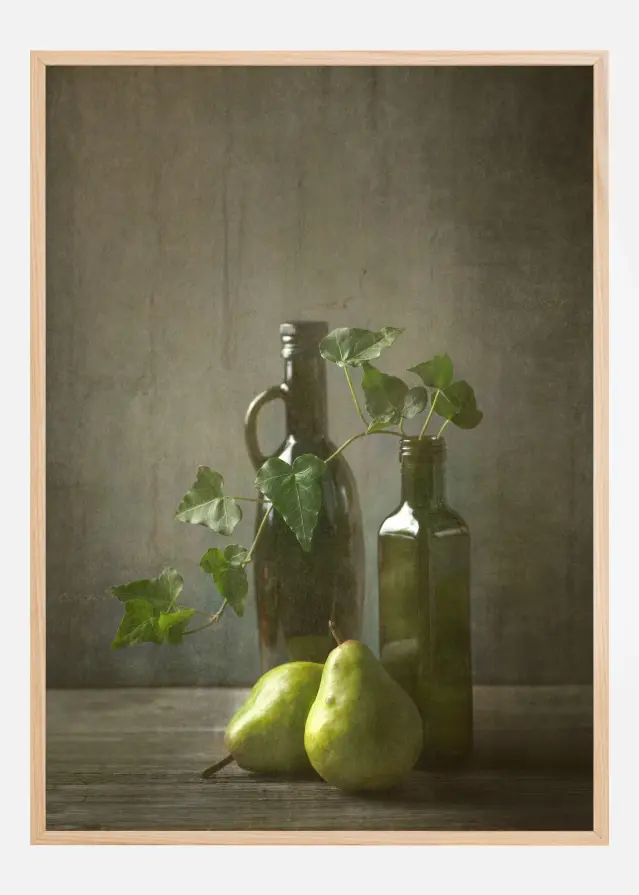 Pears And Bottles Αφίσα