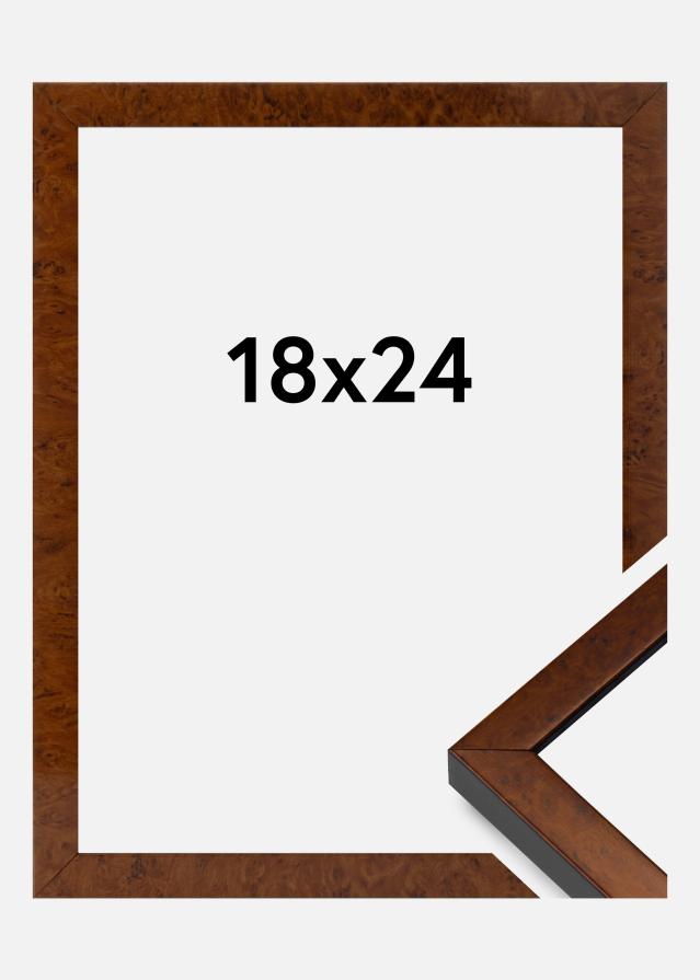 Πλαίσιο Ares Ακρυλικό γυαλί Burr Walnut 18x24 cm