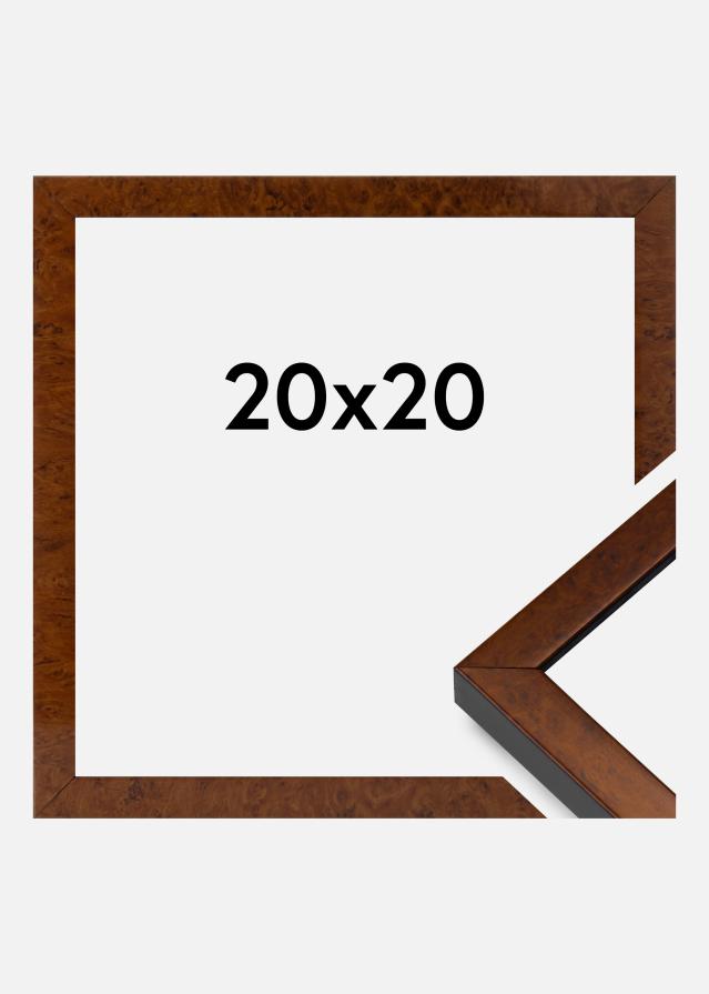 Πλαίσιο Ares Ακρυλικό γυαλί Burr Walnut 20x20 cm