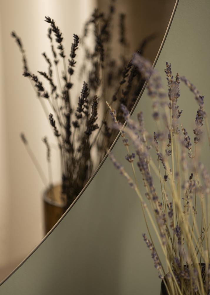 KAILA Κυκλικός Καθρέφτης Dark Bronze 110 cm Ø