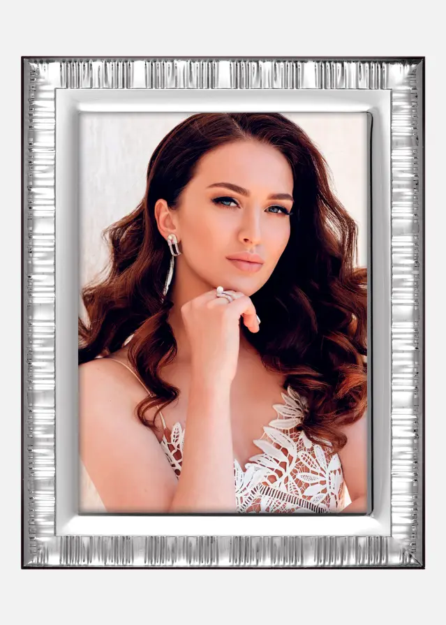 Πλαίσιο Rieti Ασημί 15x20 cm