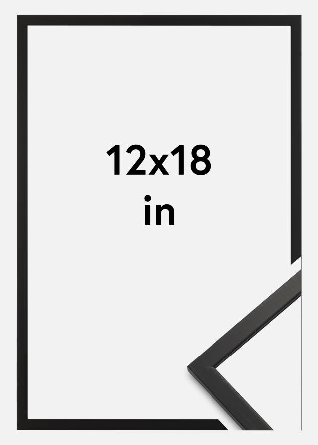Πλαίσιο Edsbyn Μαύρος 12x18 inches (30,48x45,72 cm)