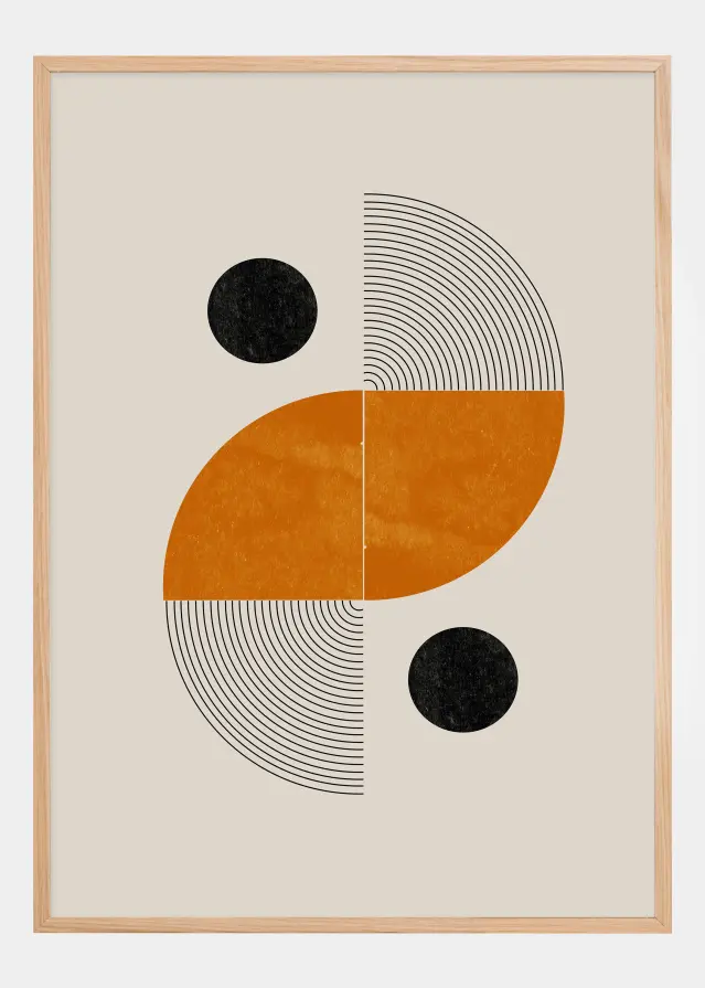 Retro Shape Αφίσα