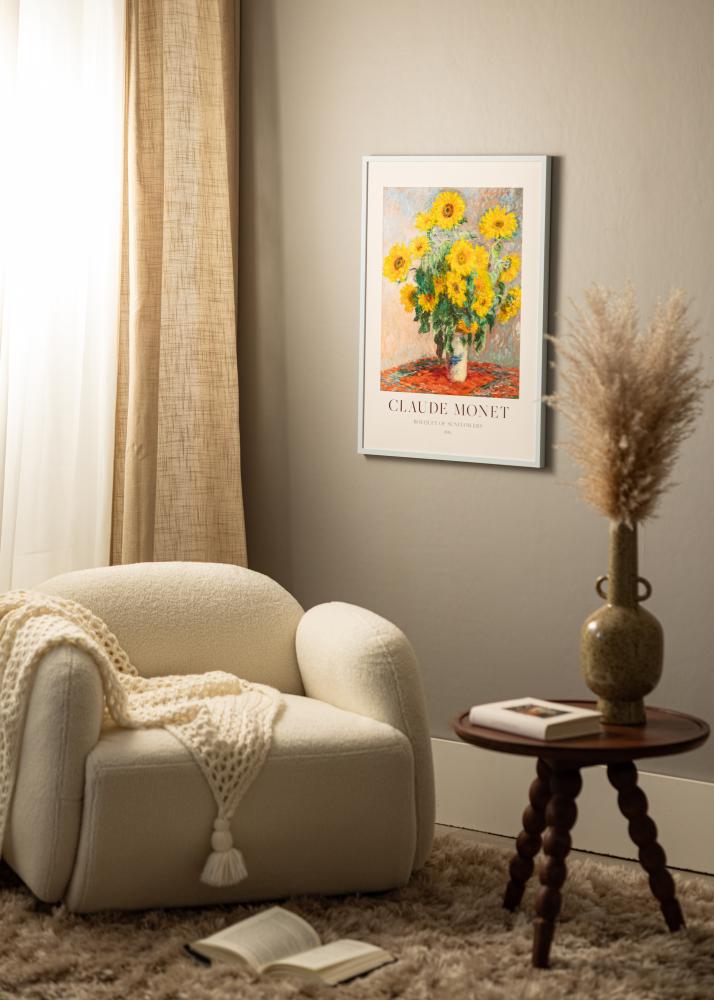 Colorful Ακρυλικό γυαλί Τυρκουάζ 50x50 cm