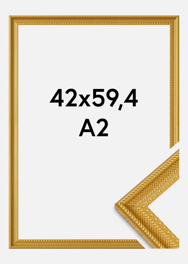 Πλαίσιο Lattice Ακρυλικό γυαλί Χρυσός 42x59,4 cm (A2)