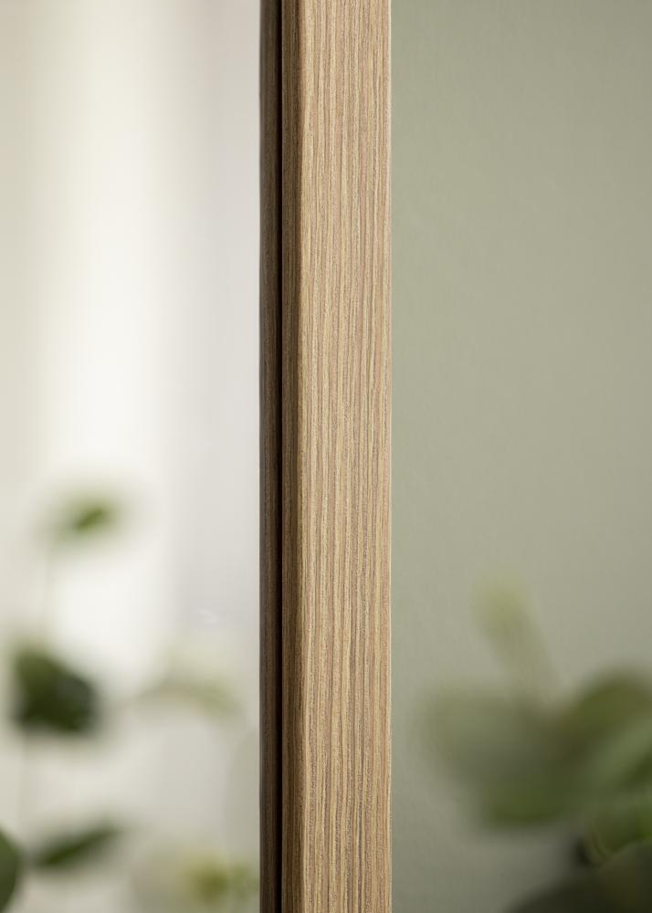 Καθρέφτης Overdoor από Μαζική δρυς 34x126 cm