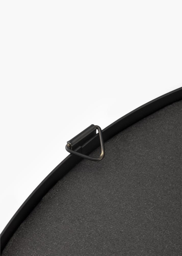 KAILA Καθρέφτης Bubbles - Μαύρος 72x43 cm