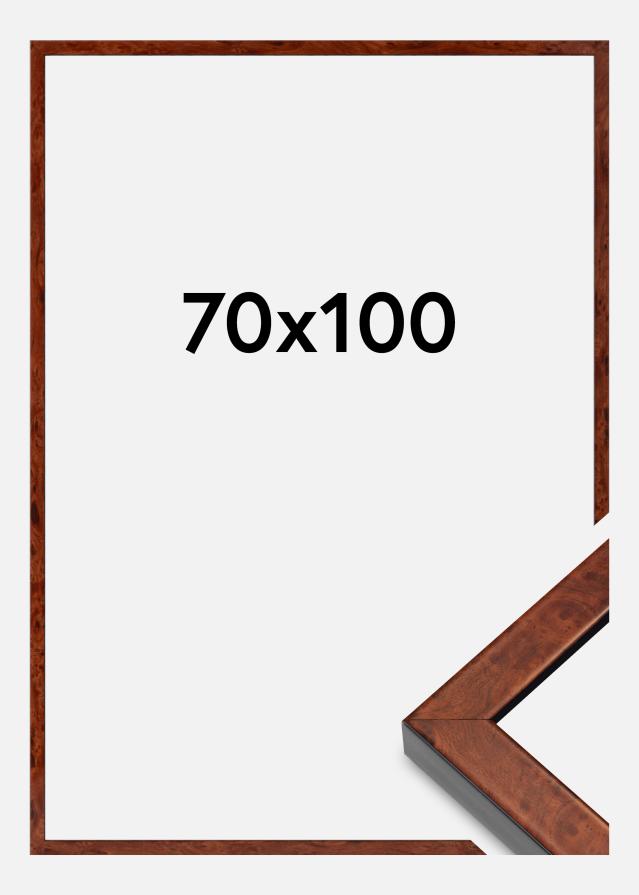 Πλαίσιο Hermes Ακρυλικό γυαλί Burr Walnut 70x100 cm