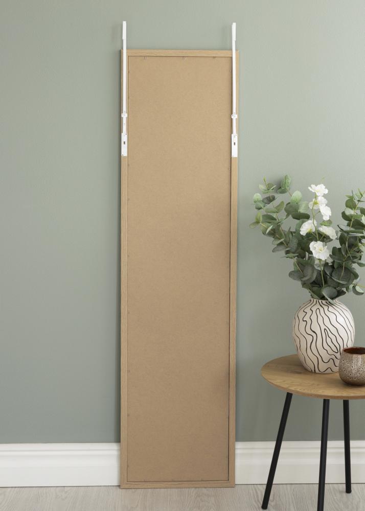 Καθρέφτης Overdoor από Μαζική δρυς 34x126 cm