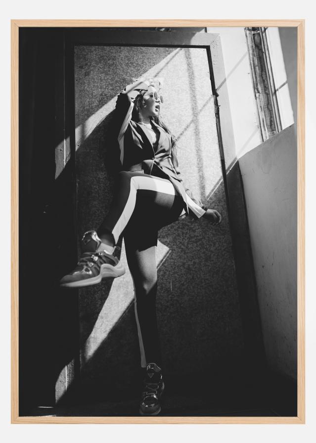 Through windows Αφίσα