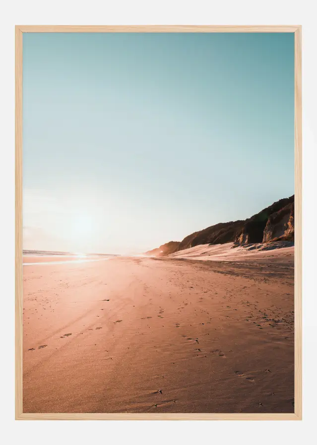 A Walk By The Beach Αφίσα