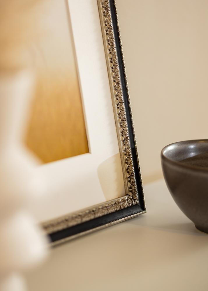 Πλαίσιο Drottningholm Ασημί II - Επιλογή μεγέθους