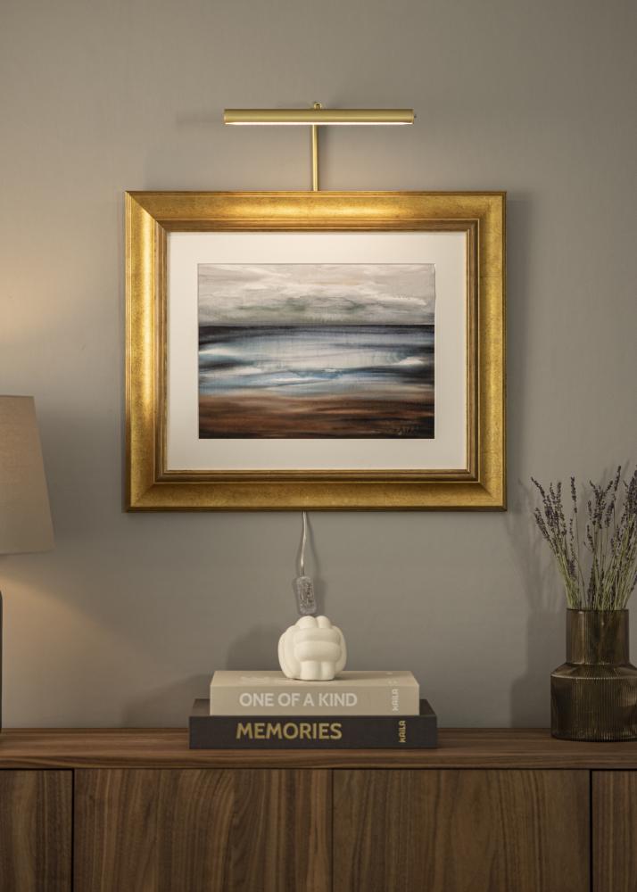 Gallery LED 30 cm Φωτισμός πίνακα - ορείχαλκος